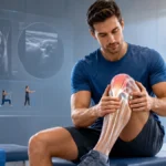 Diz ağrısı yaşayan sporcu ve spor yaralanmasının değerlendirilmesinde kullanılan MR görüntüleri