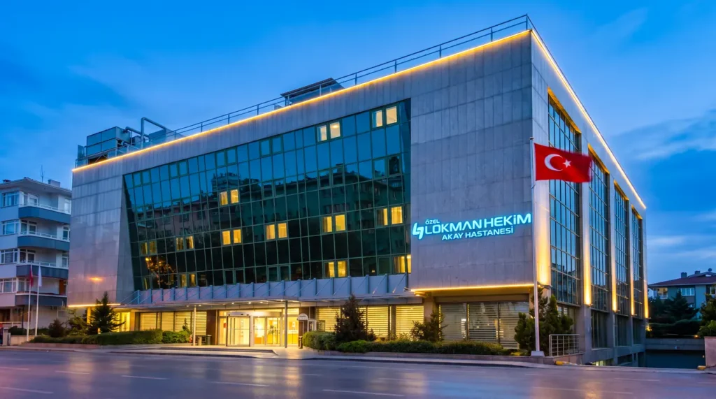 Lokman Hekim Akay Hastanesi dış cephesi
