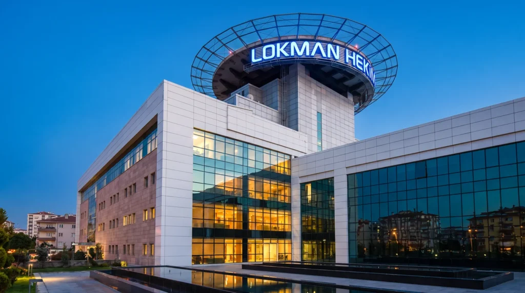 Lokman Hekim Üniversitesi Ankara Hastanesi dış görünümü