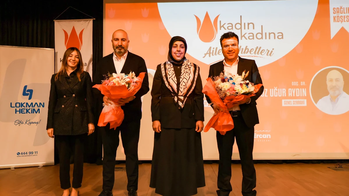 Sincan Belediyesi’nde düzenlenen meme ve jinekolojik kanser farkındalık programından bir kare